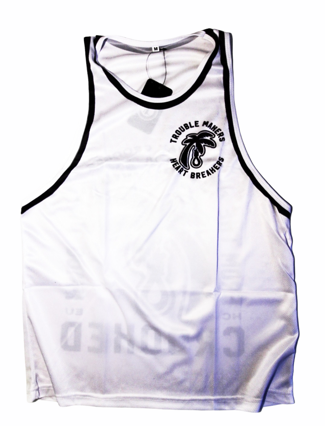 Heart breakers basketball jersey white